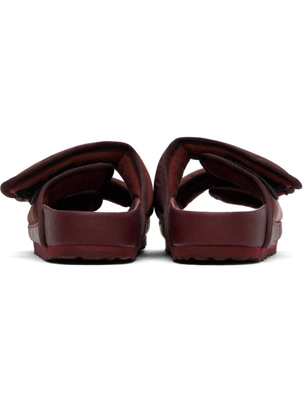 Burgundy Narrow 1774 Arizona Cosny Sandals - 2