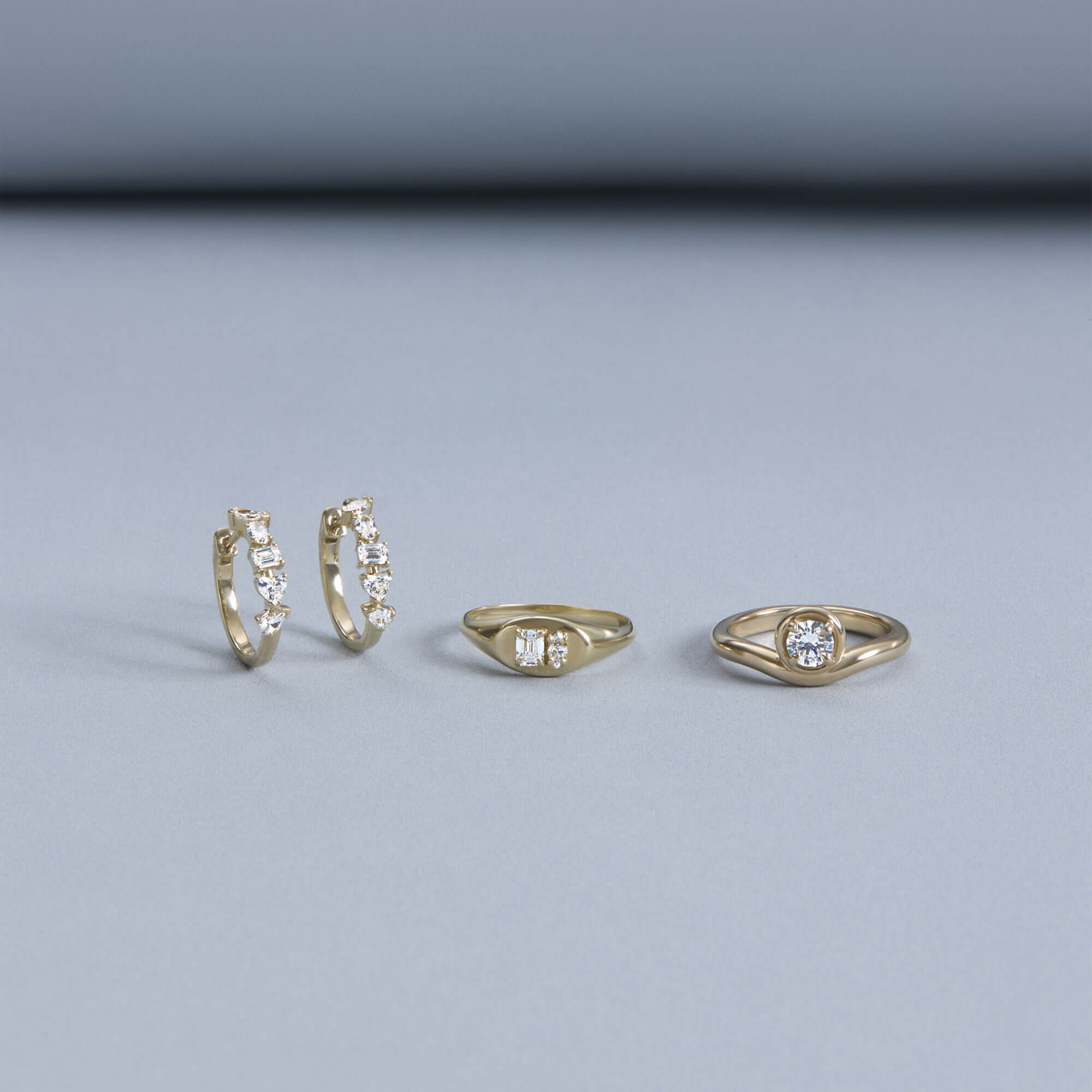 LAB-Created Diamond Soiree Signet - 7