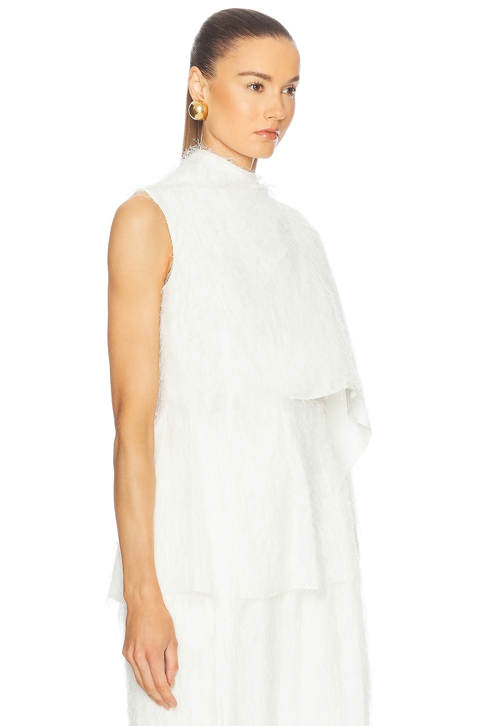 One Shoulder Fringe Top - 2