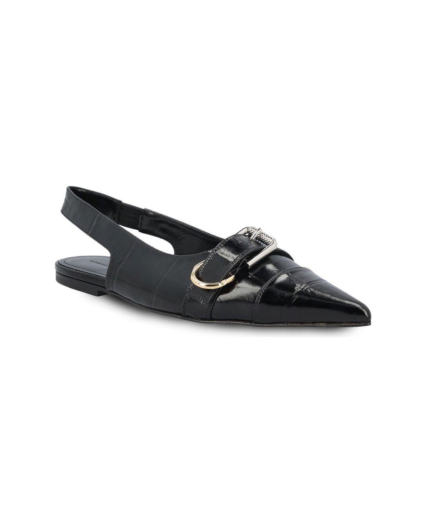Voyou Slingback Flat Shoes - 2