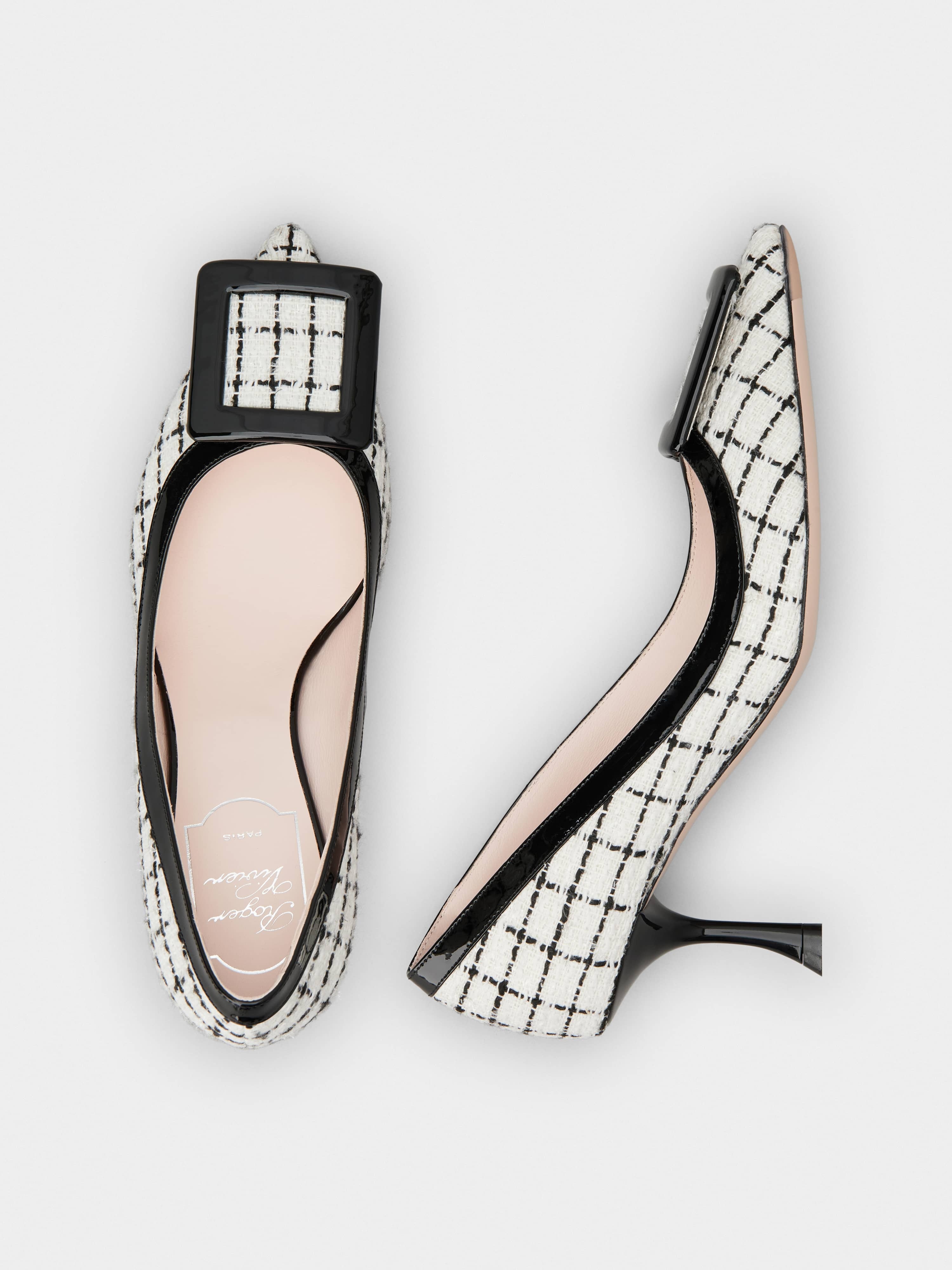 Viv' in The City Pumps in tweed - 4