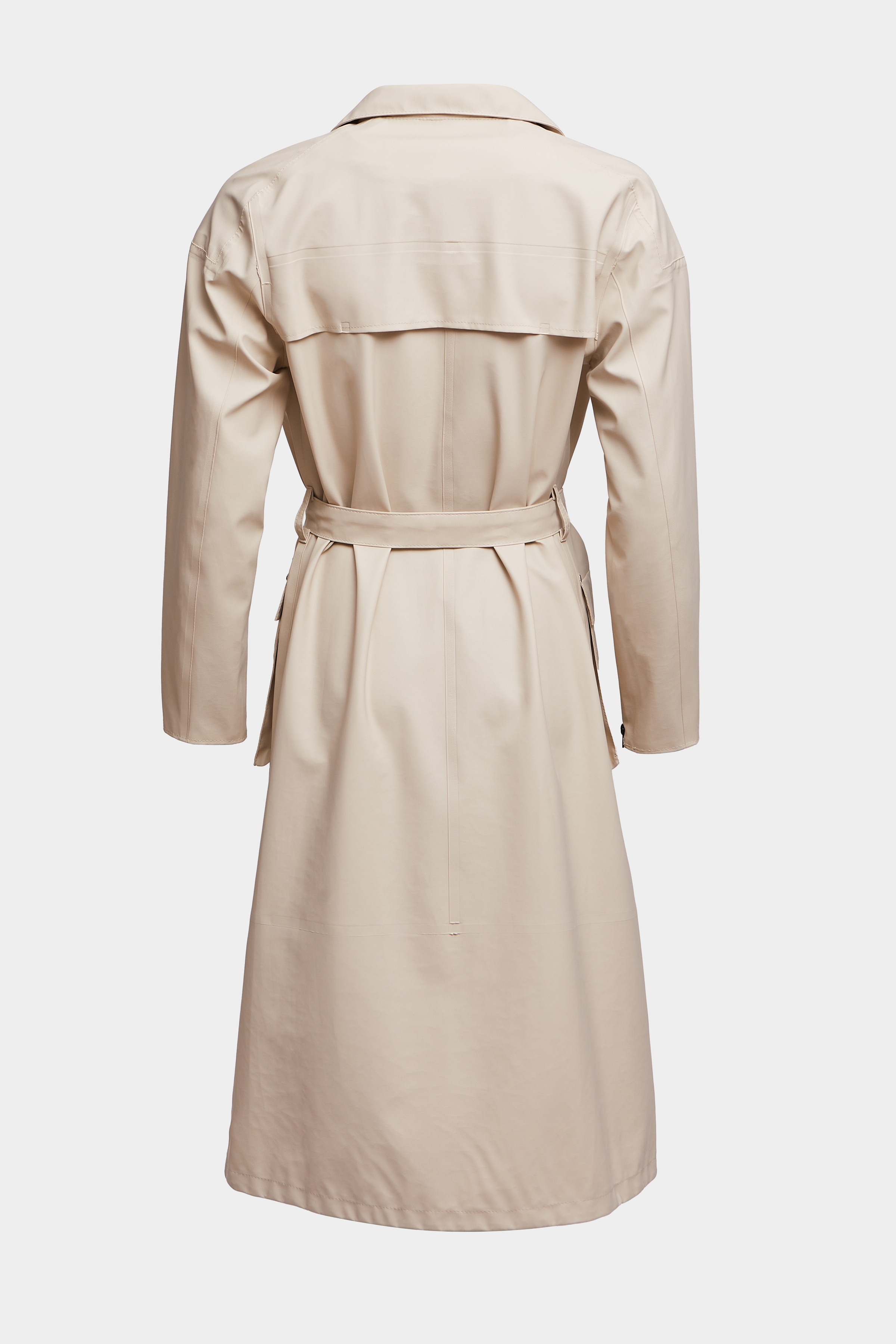 Kista Lightweight Trench Coat Oyster - 6