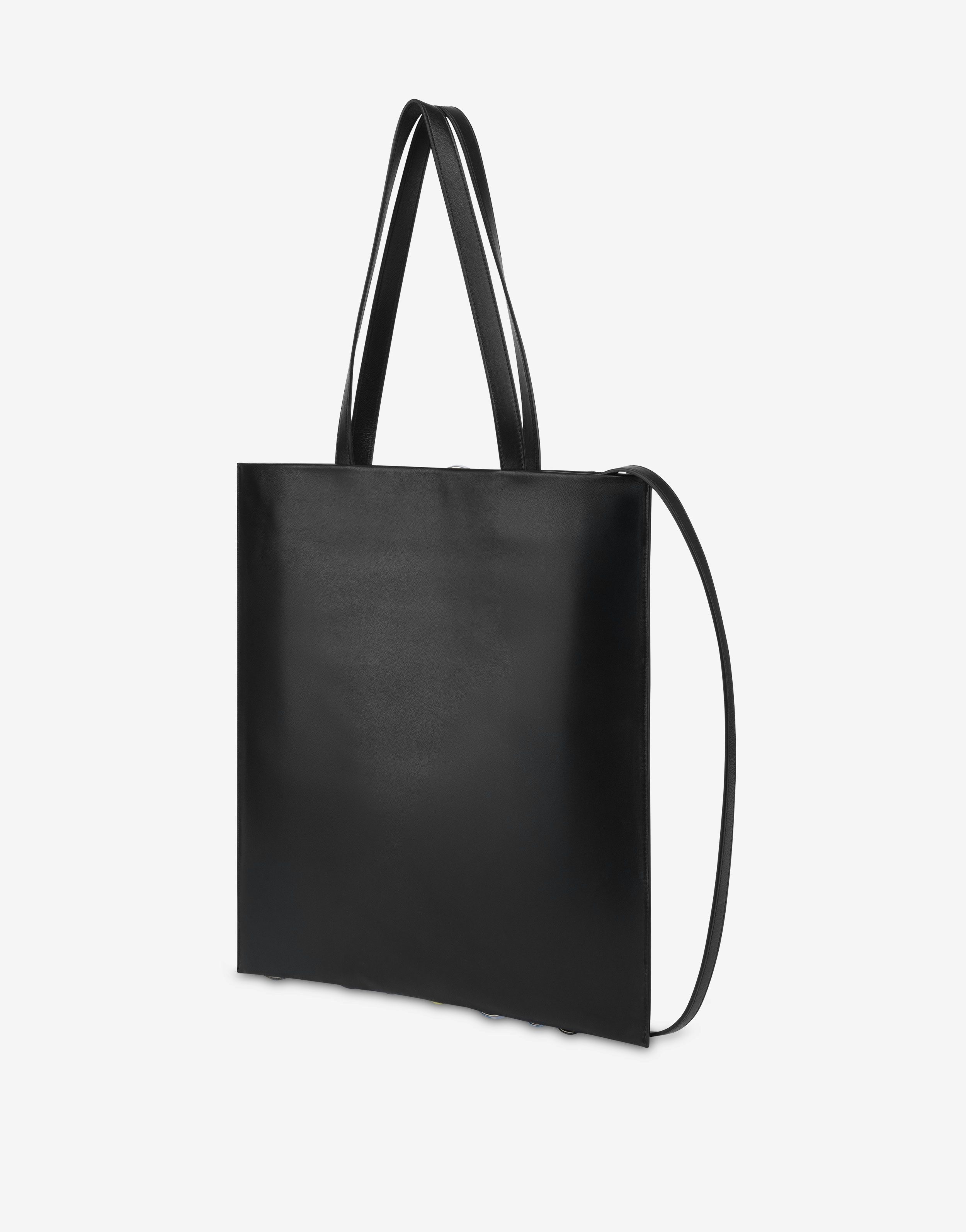 MOSCHINO PINS NAPPA SHOPPER - 2