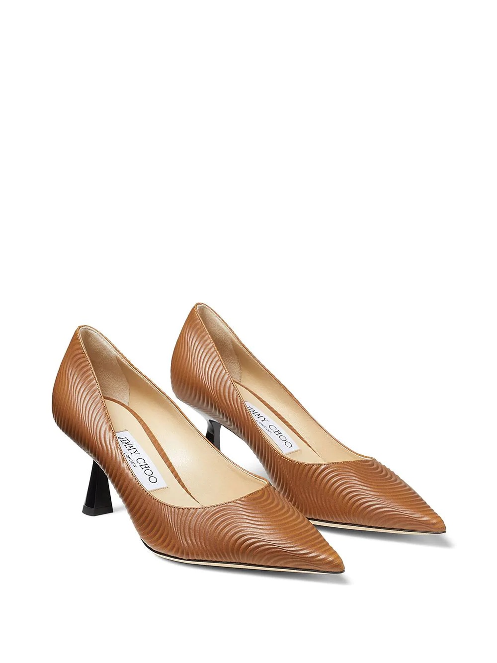 Rene textured 65mm pumps - 2