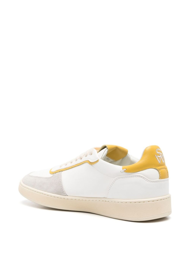 Derby leather sneakers 3