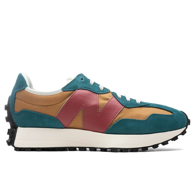 NEW BALANCE WOMEN'S 327 - MOUNTAIN TEAL/WORKWEAR - 1