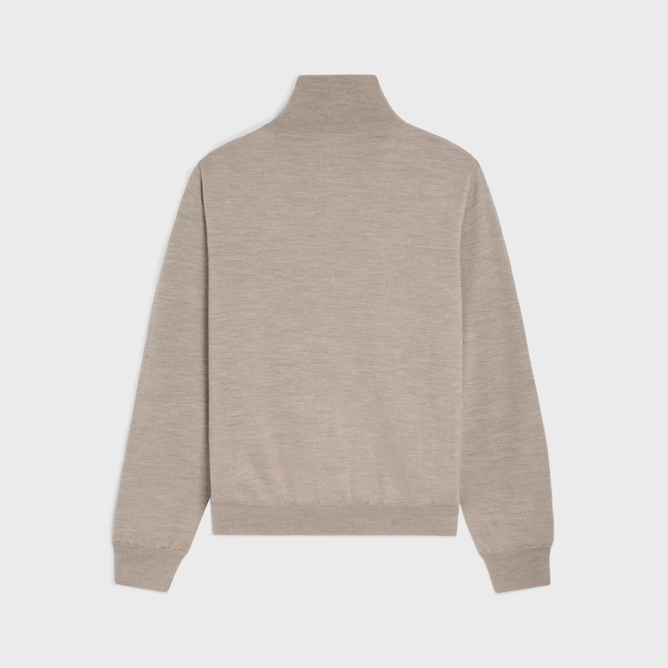 Triomphe trucker sweater in wool - 2