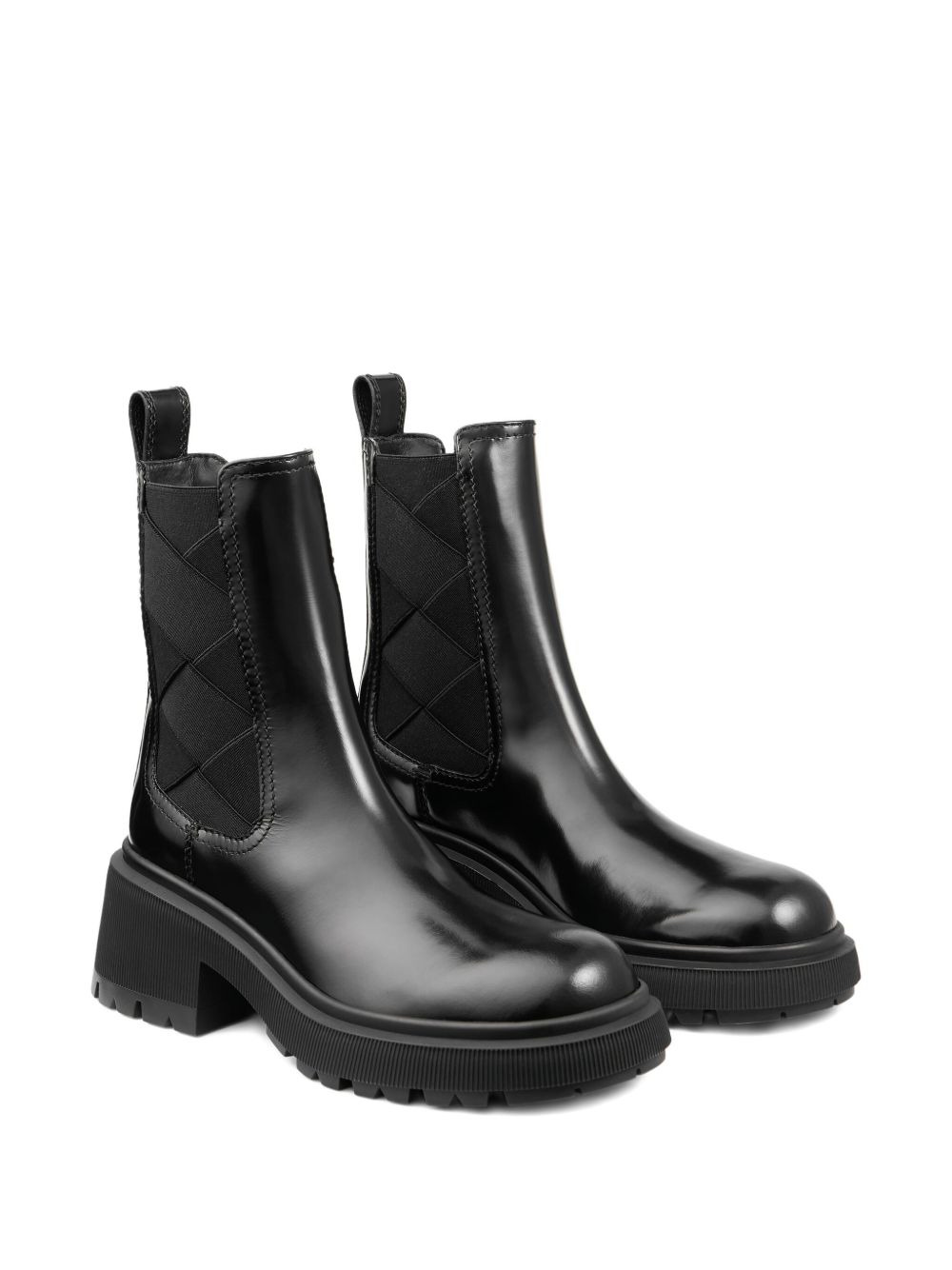 50mm Louri Combat leather boots - 2