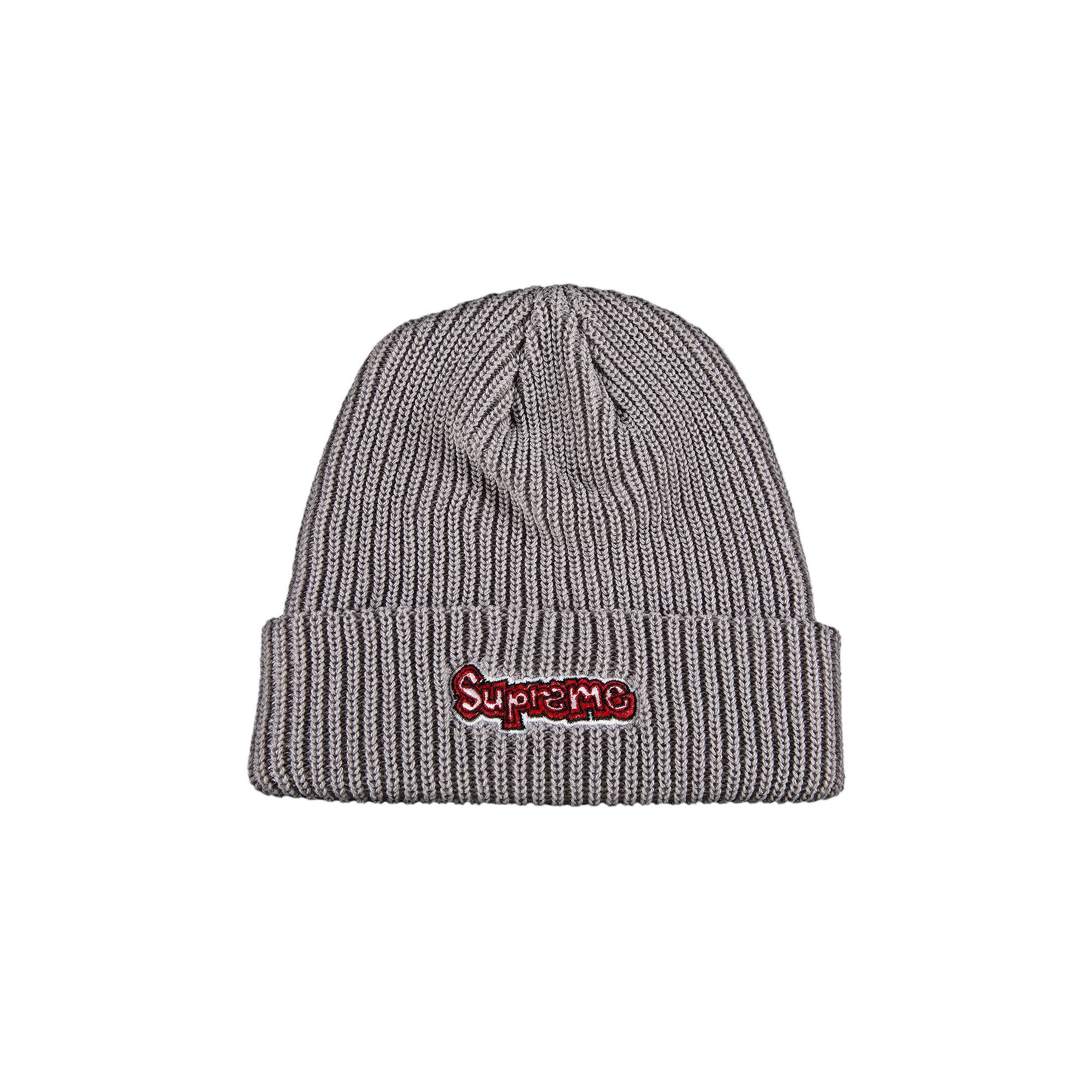 Supreme Gonz Logo Beanie 'Grey' - 1