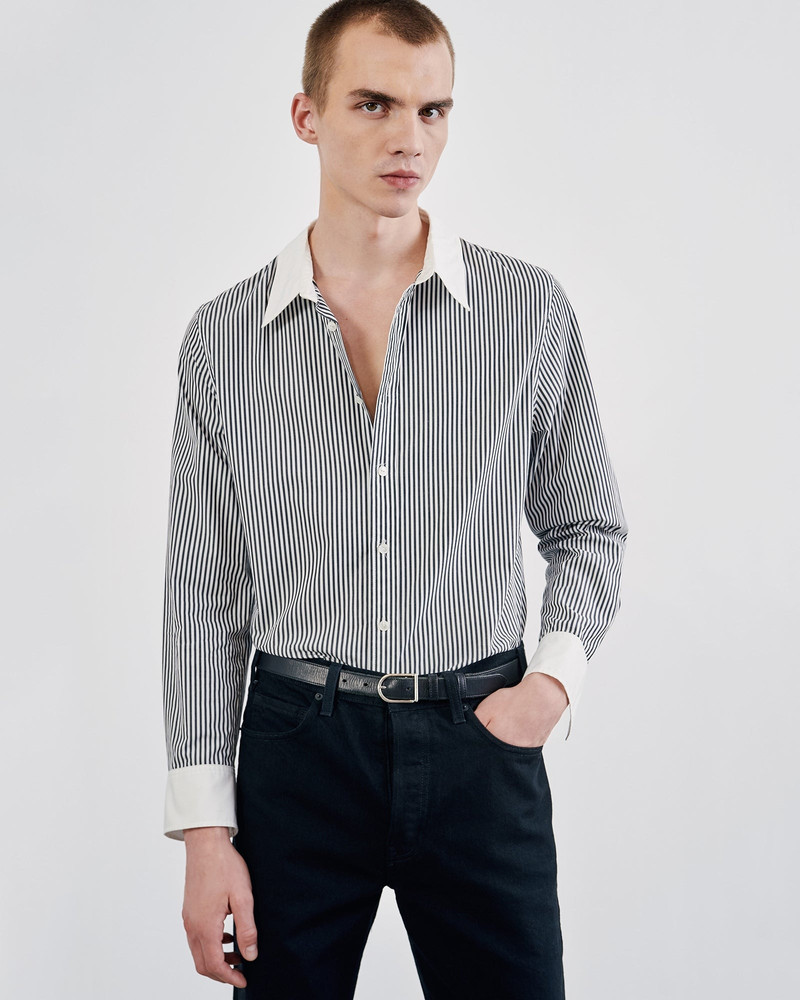 NILI LOTAN JULIAN BUTTON UP outlook