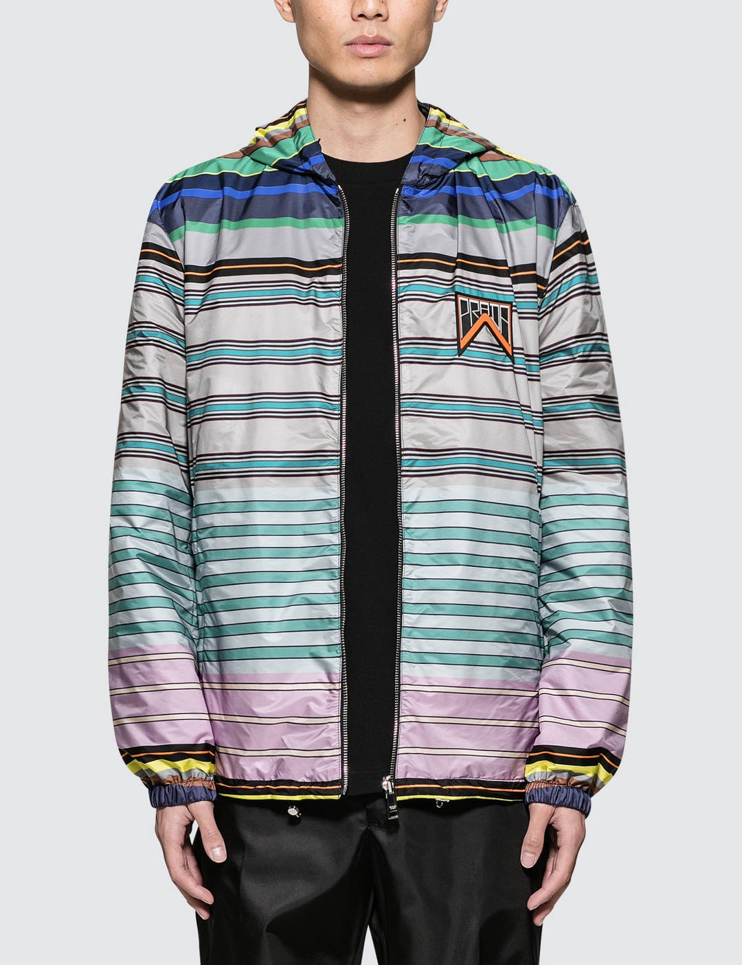 Stripe Nylon Jacket - 1