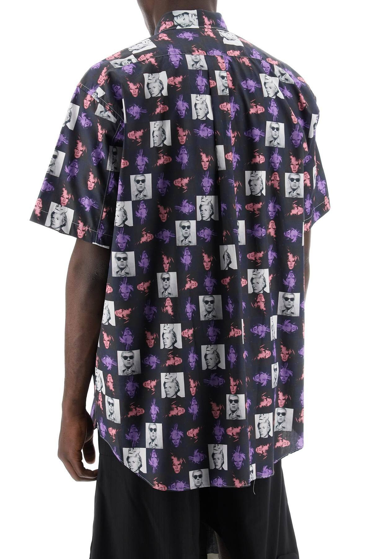 SHORT-SLEEVED SHIRT WITH ANDY WARHOL PRINT - 4