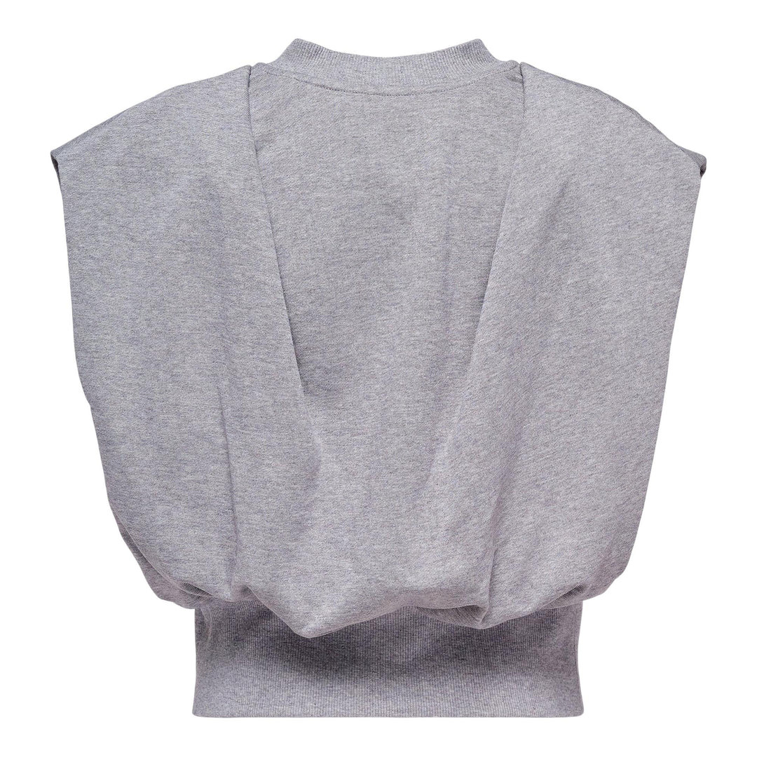 Sleeveless French Terry Top - 2