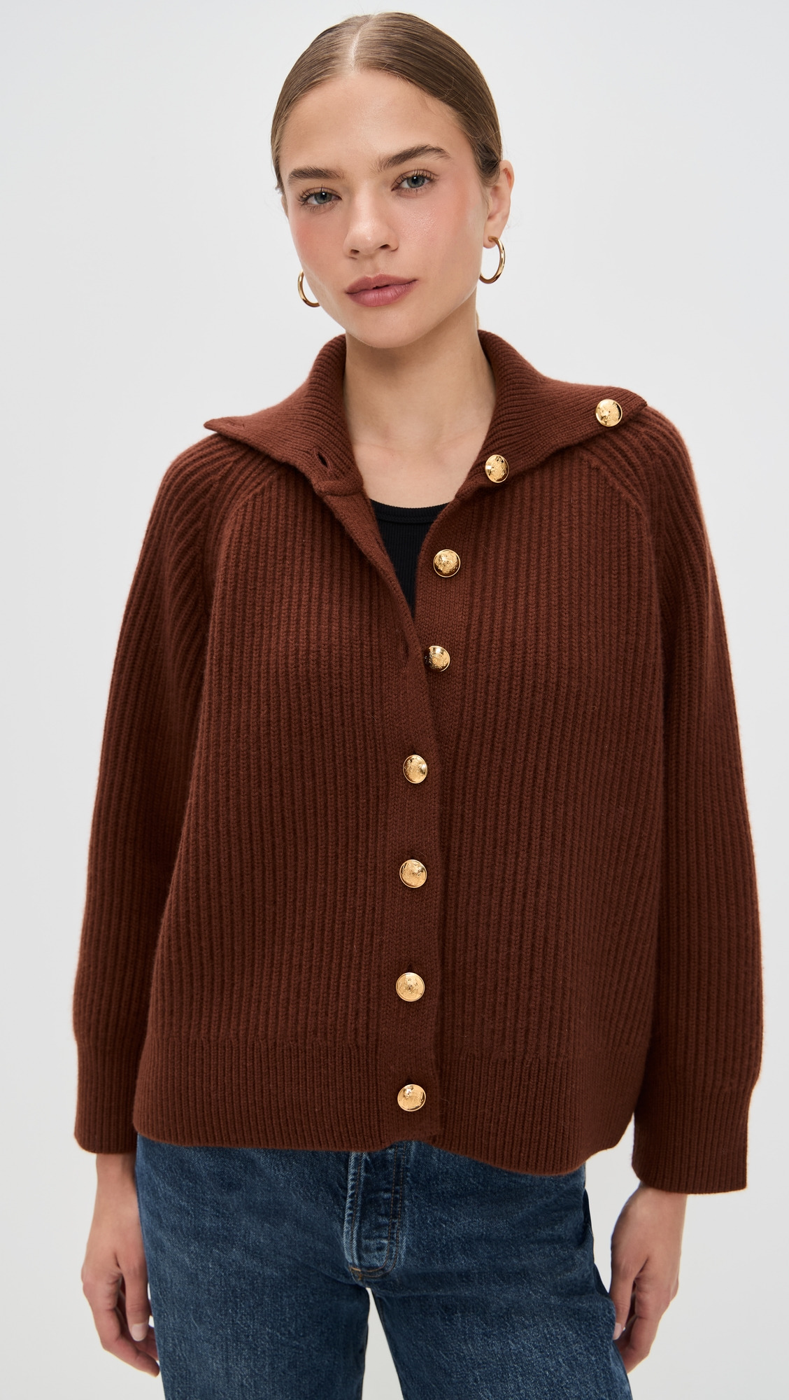 Deryl Cashmere Cardigan - 1