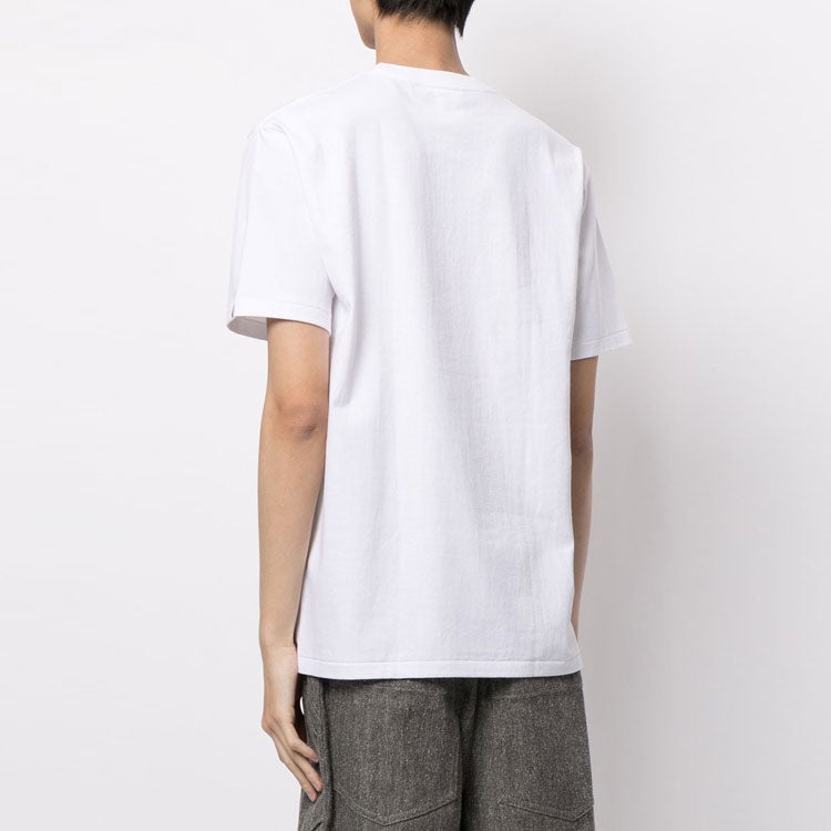 A Bathing Ape Plaid Small Short Sleeve Tee 'White' 1G30-110-046 - 3