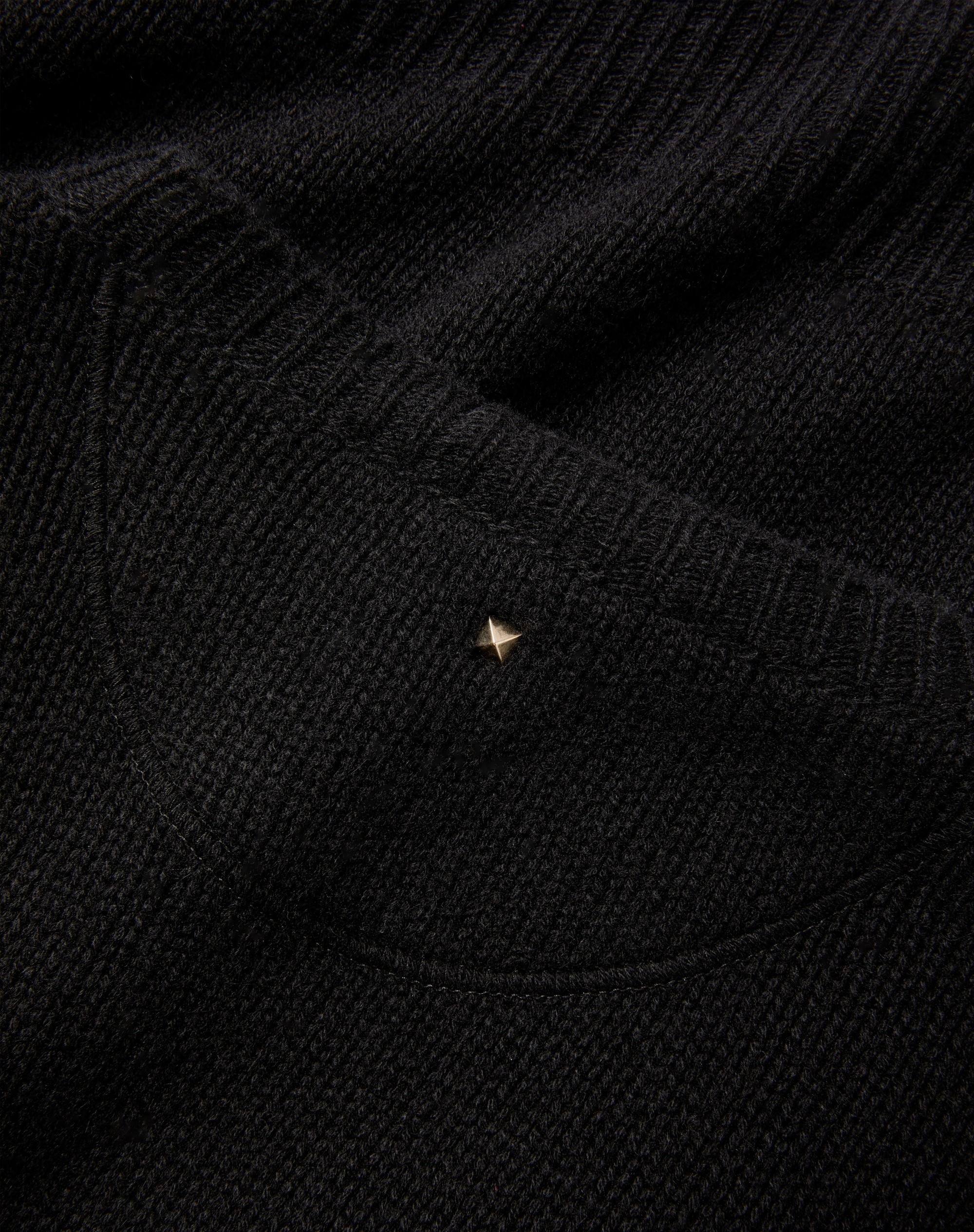 CASHMERE CREWNECK SWEATER WITH STUD - 3