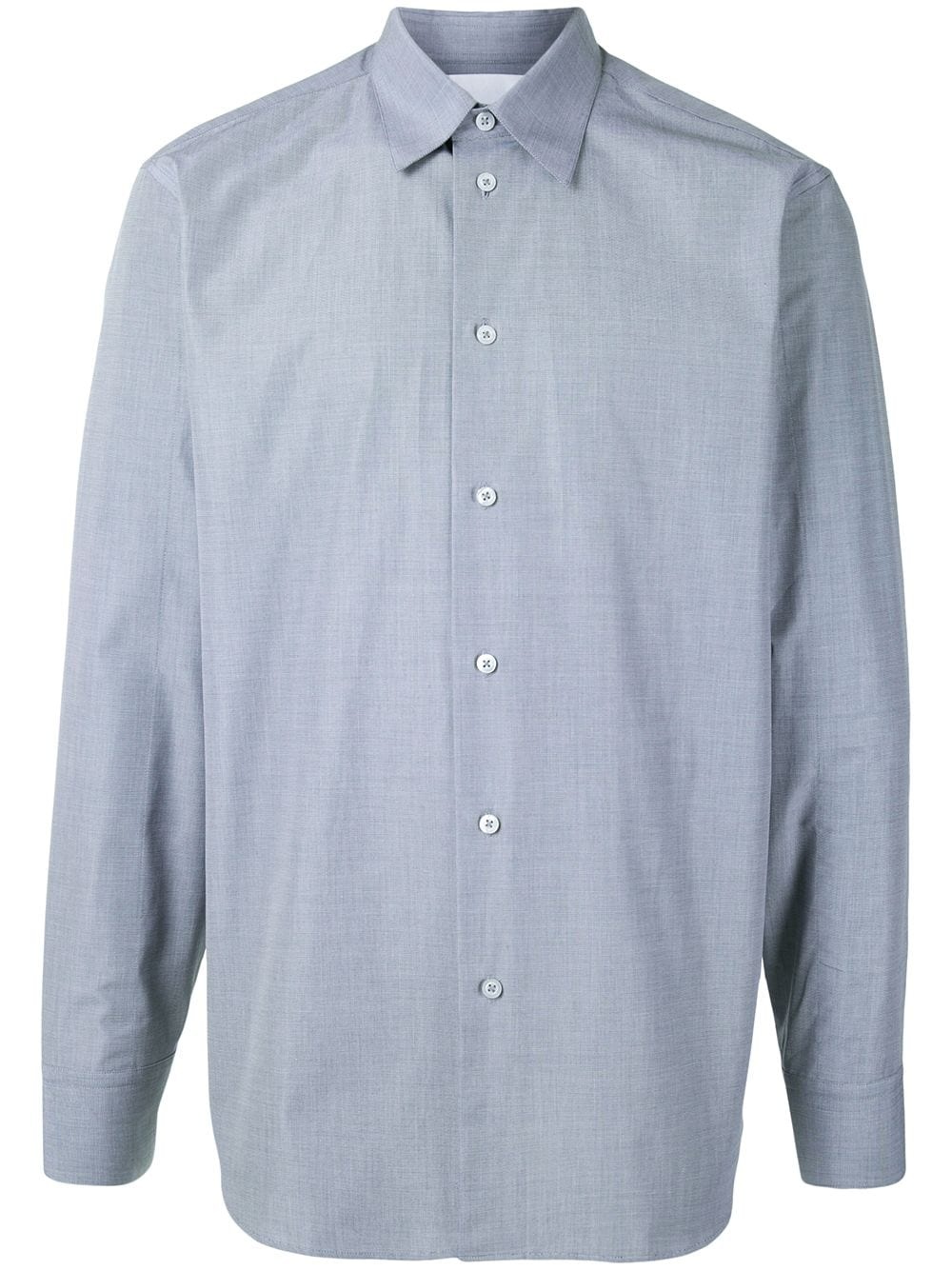 button-up cotton shirt - 1