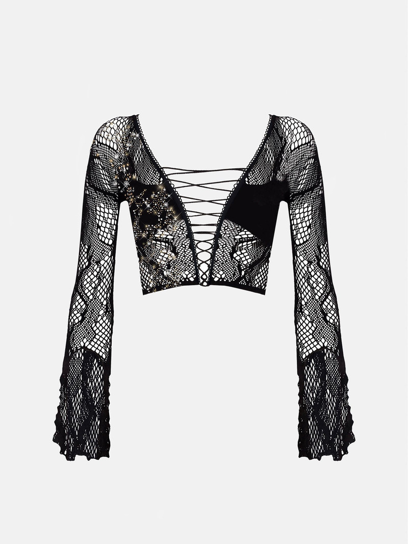 IMAN TOP JET BLACK 1