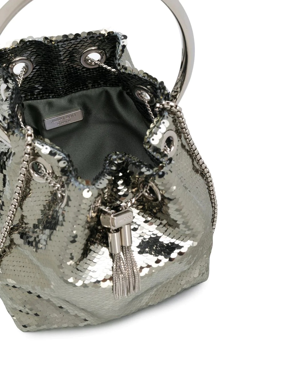 Bon Bon sequin-embellished tote bag - 5