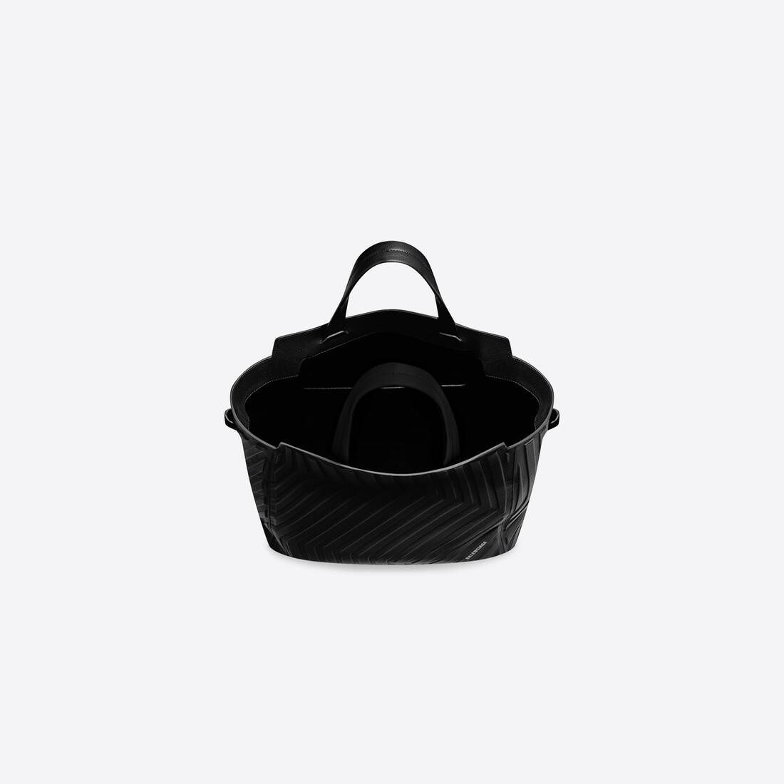 Men's Car Medium East-west Tote Bag in Black - 5