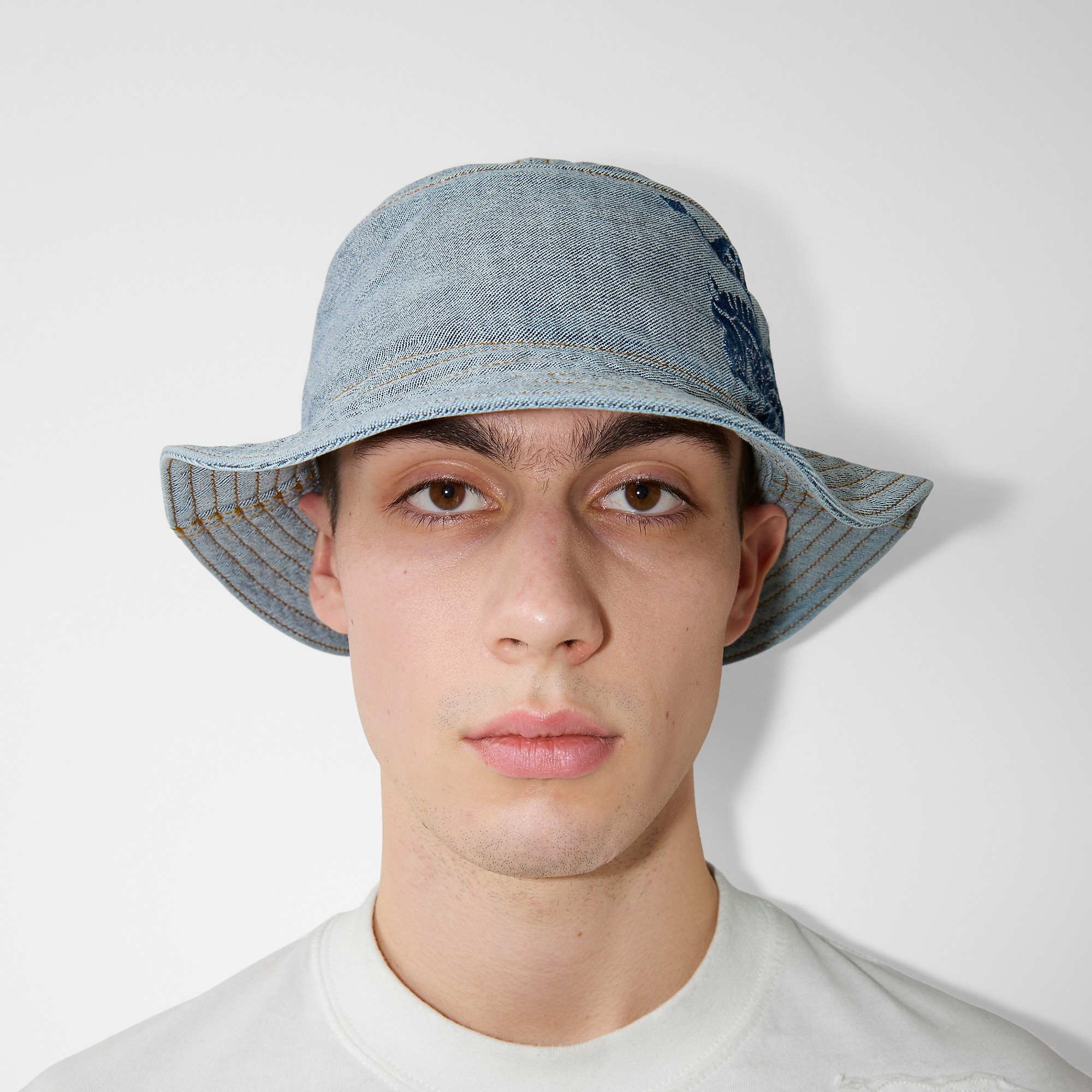 Denim Bucket Hat - 4