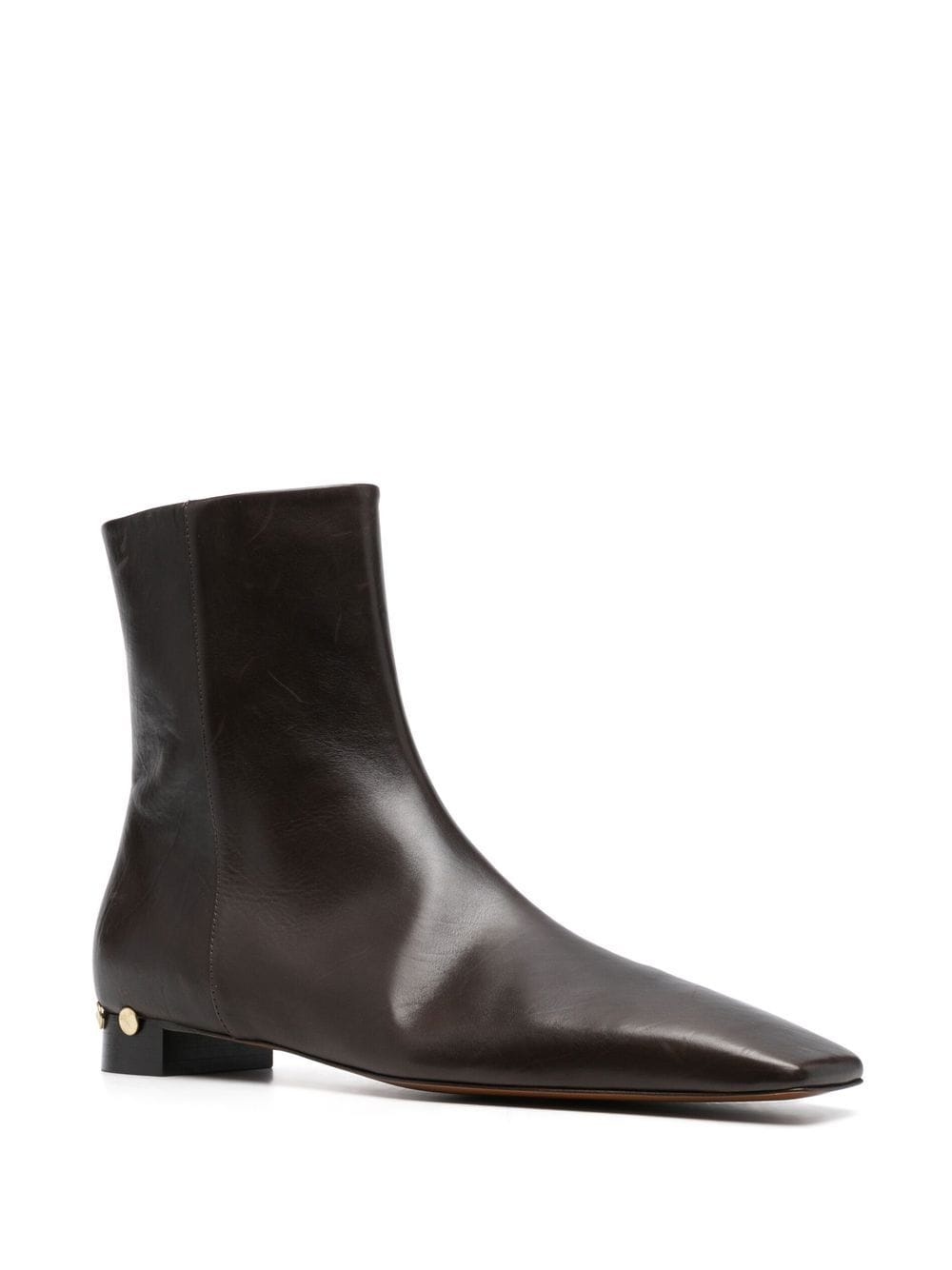 stud-embellished heel boots - 2