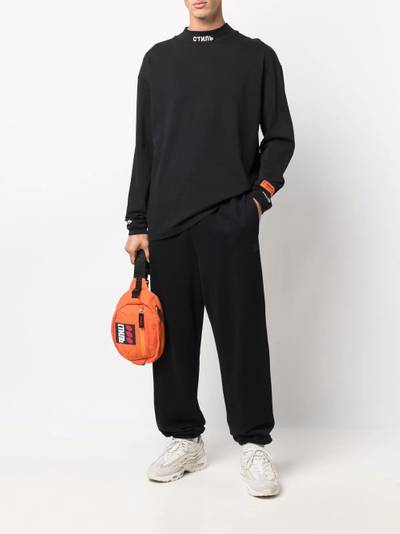 Heron Preston СТИЛЬ-motif mock neck T-Shirt outlook