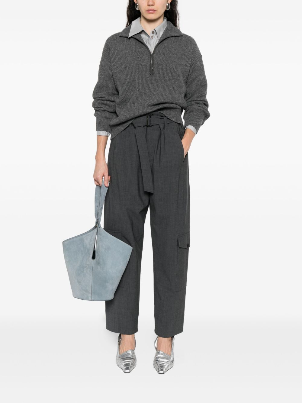 cargo-pockets trousers - 2