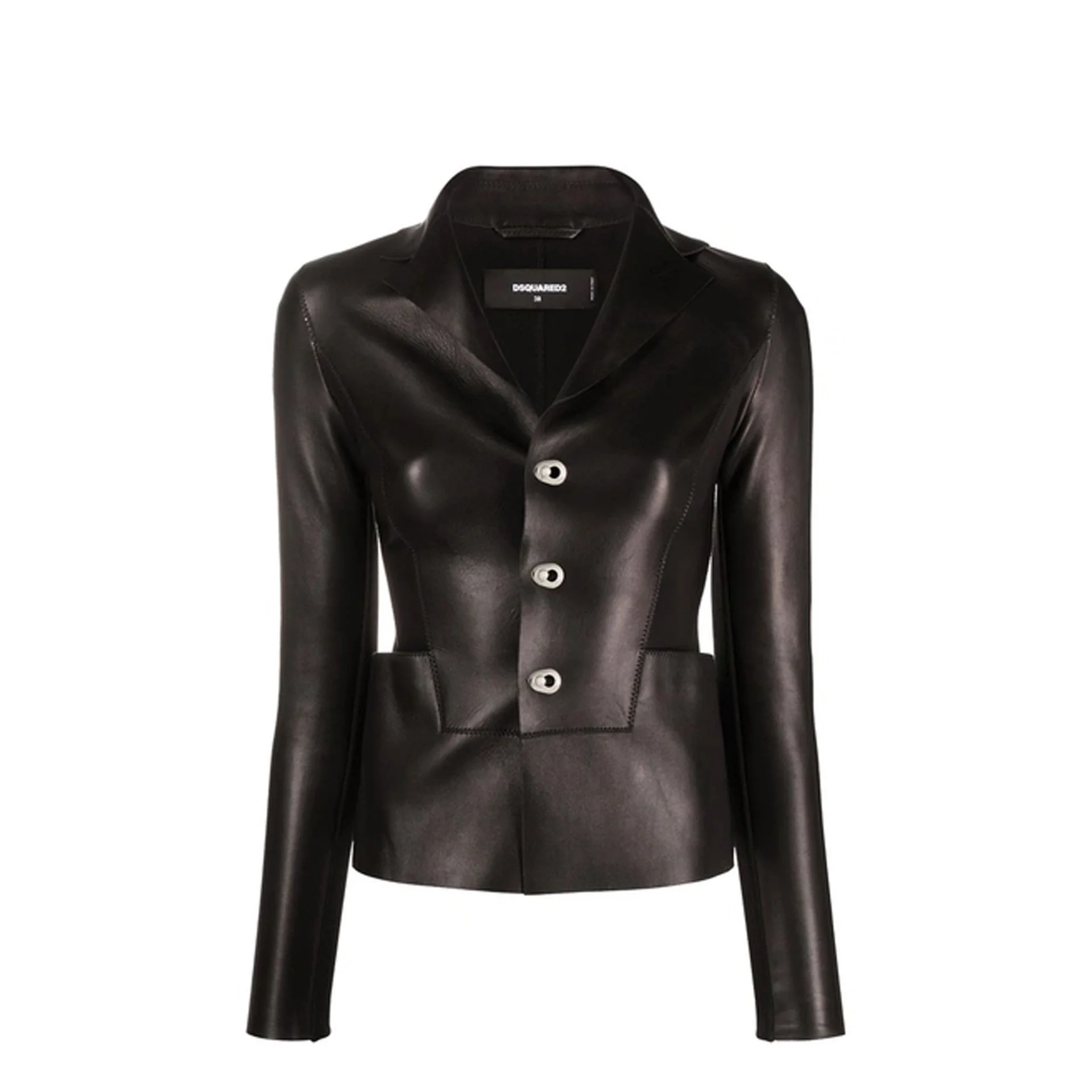 Dsquared2 Leather Jacket Women - 1