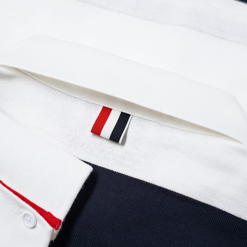 Thom Browne Striped Rugby Shirt - 4