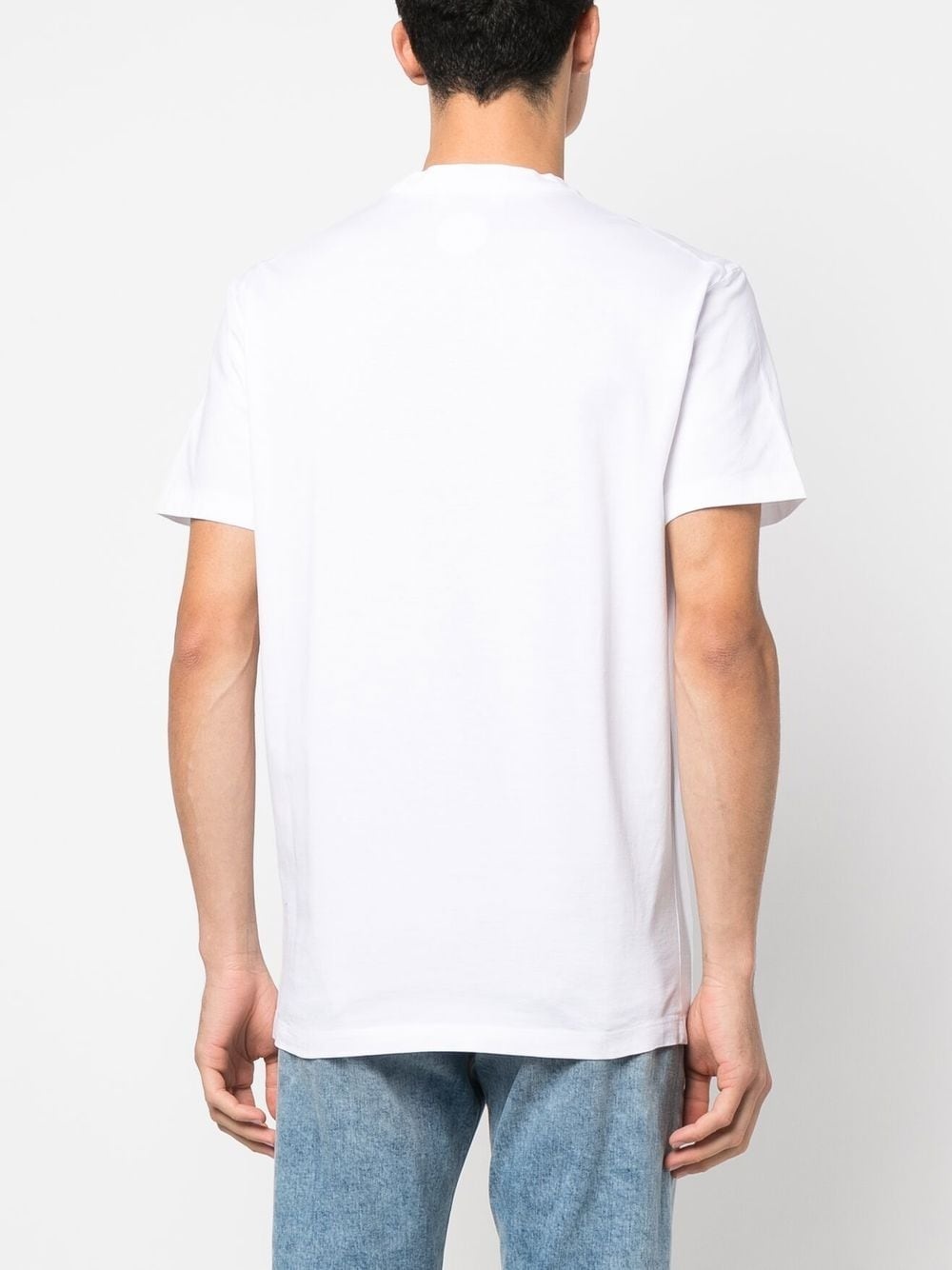 logo-print cotton T-shirt - 4