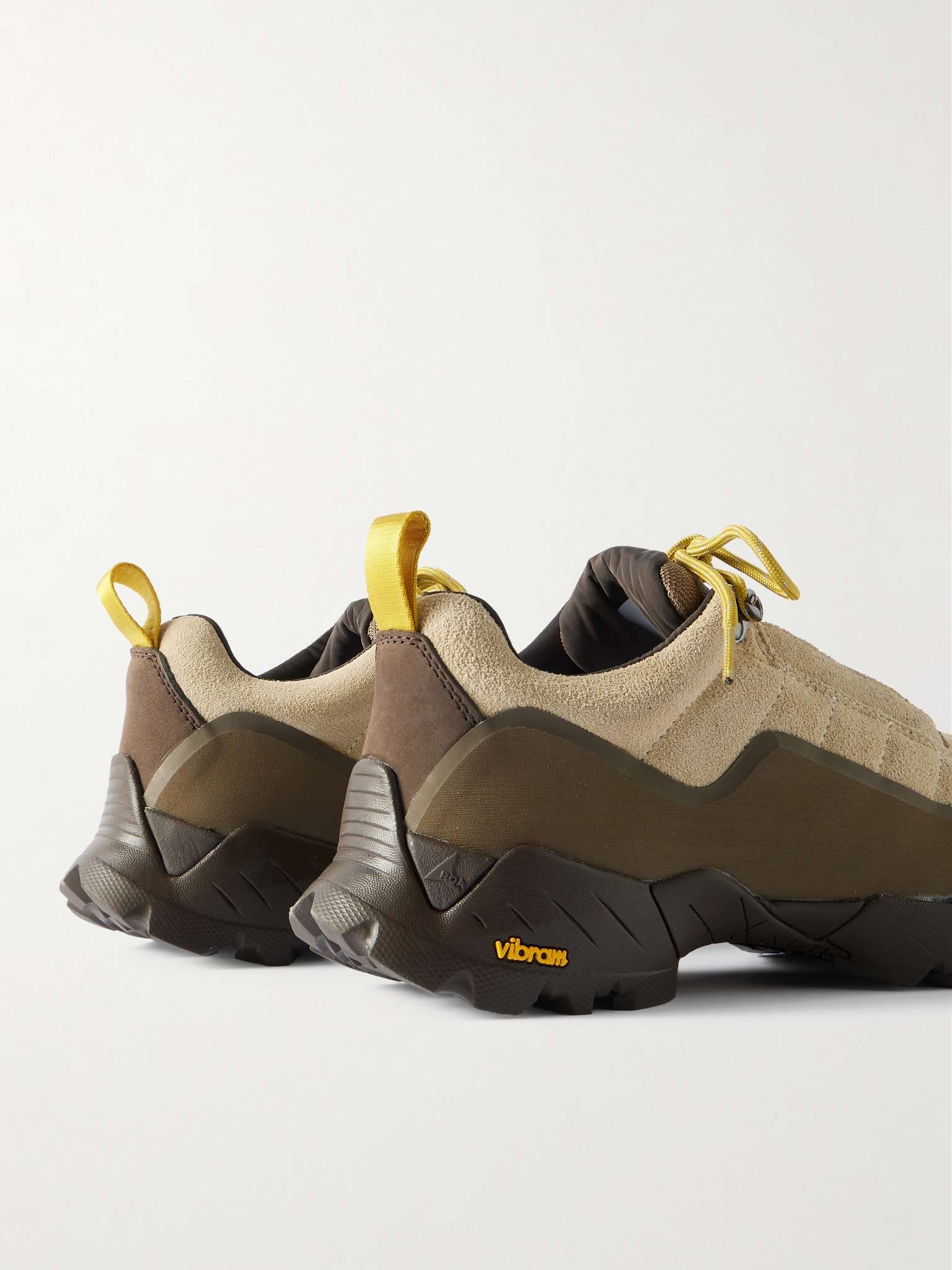 Katharina Rubber and Suede Hiking Sneakers - 5
