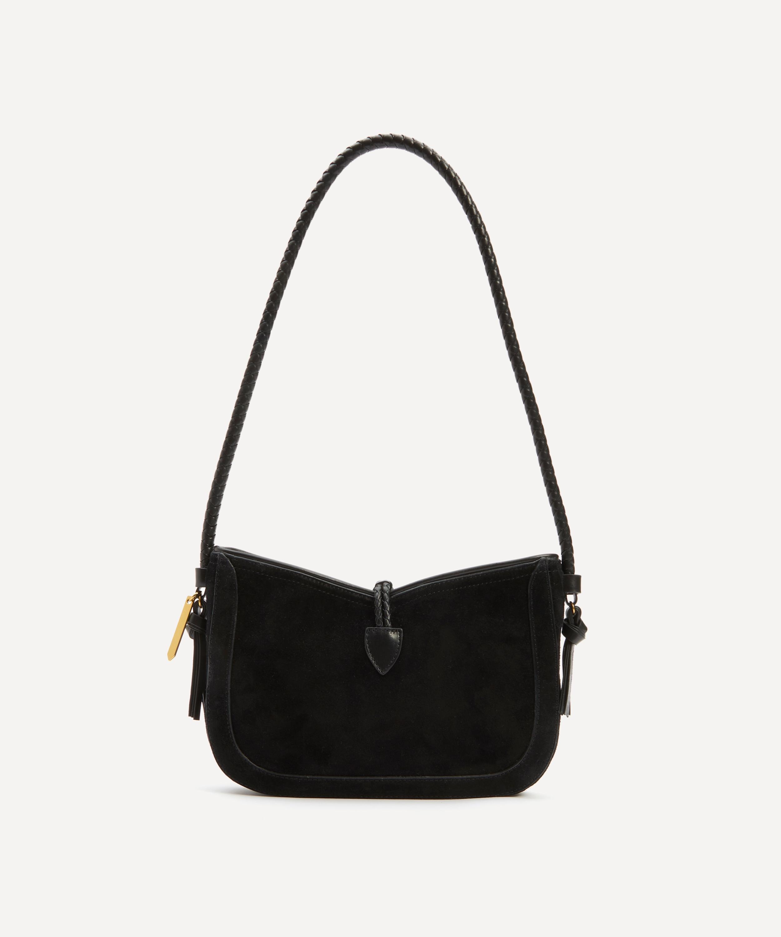 Vigo Baguette Suede Shoulder Bag - 4