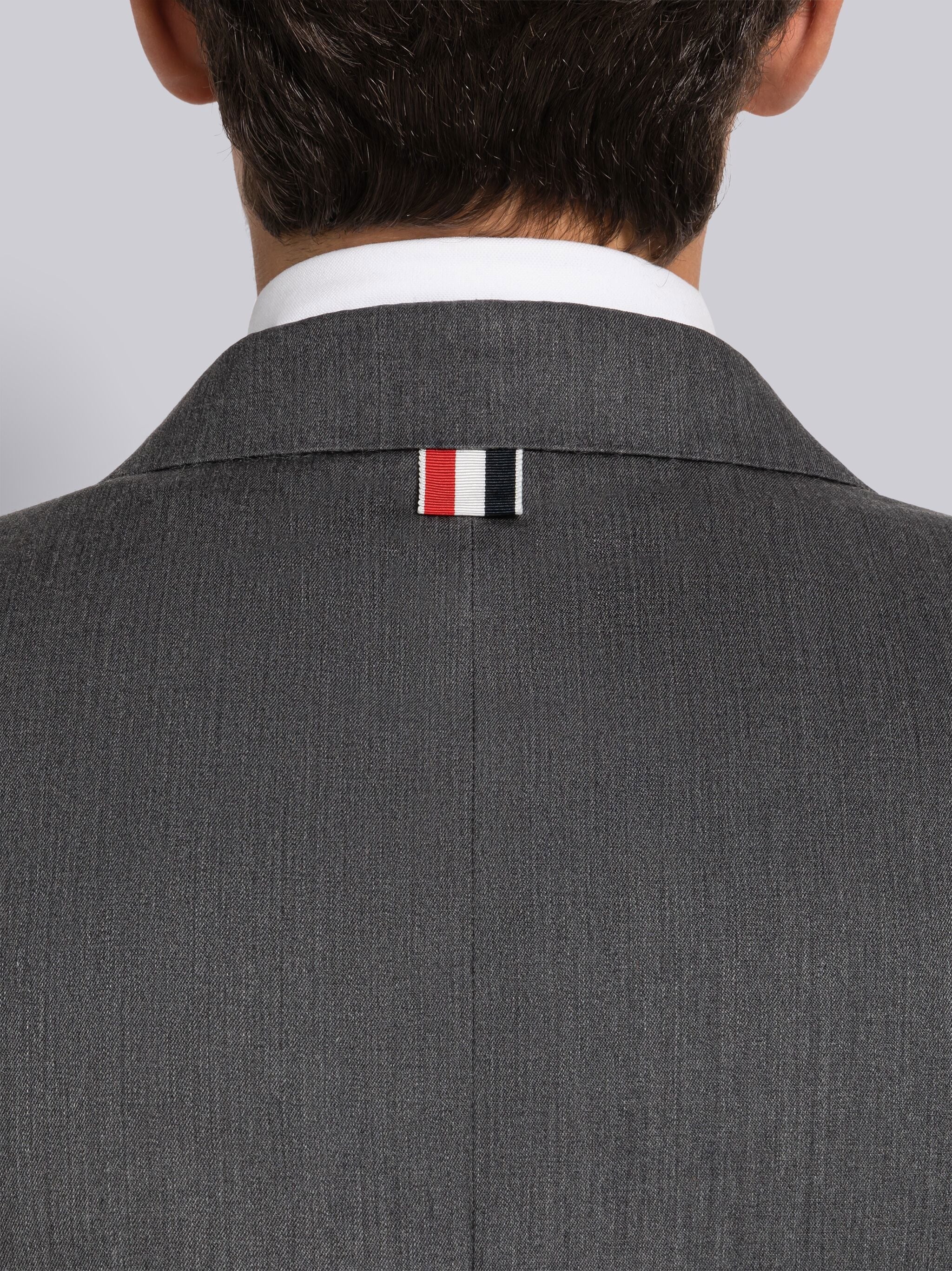 STIFF WOOL GABARDINE CLASSIC SPORT COAT - 5