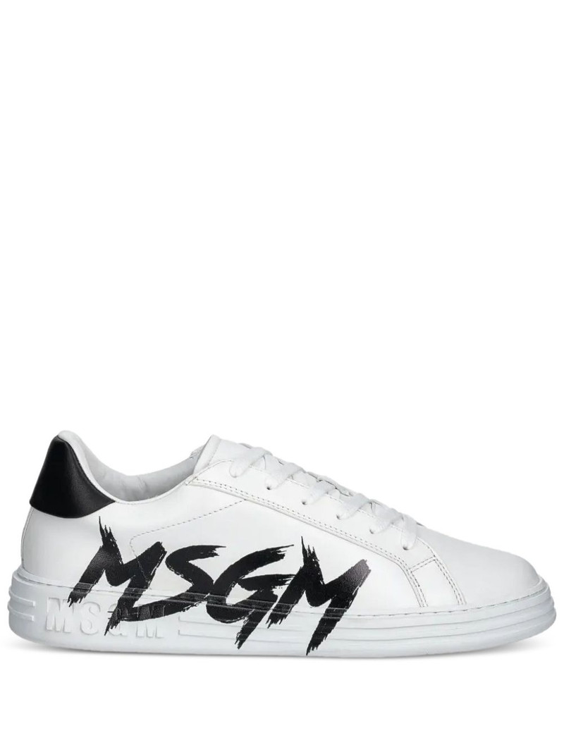logo-print sneakers 1