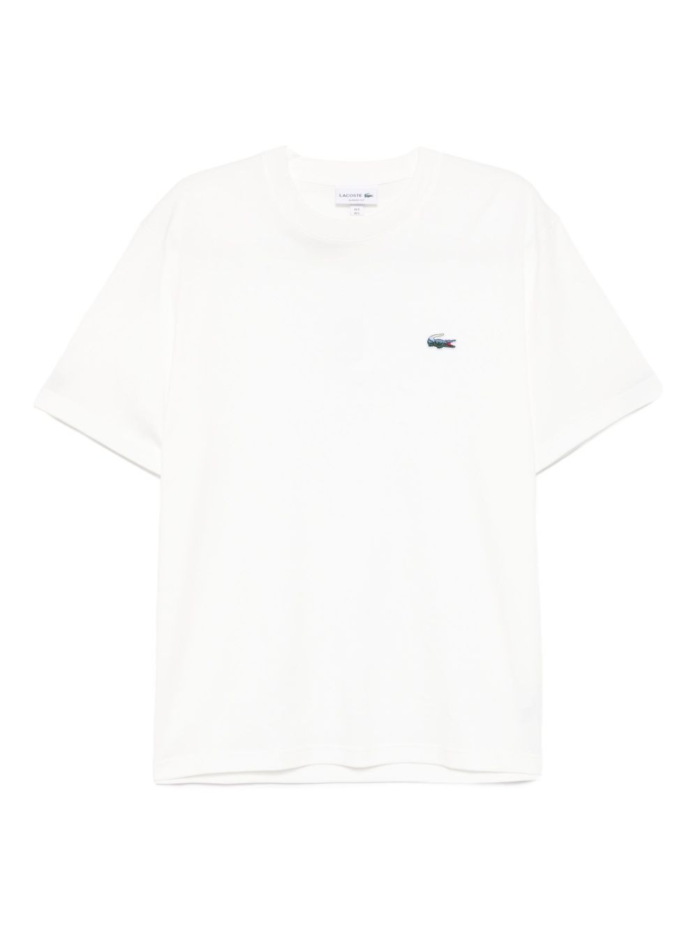logo-appliqué cotton T-shirt - 1