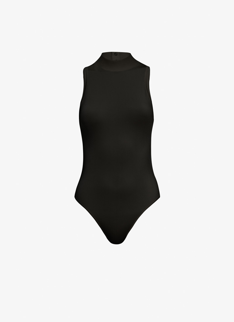 높은 NECK SLEEVELESS 몸 - 1