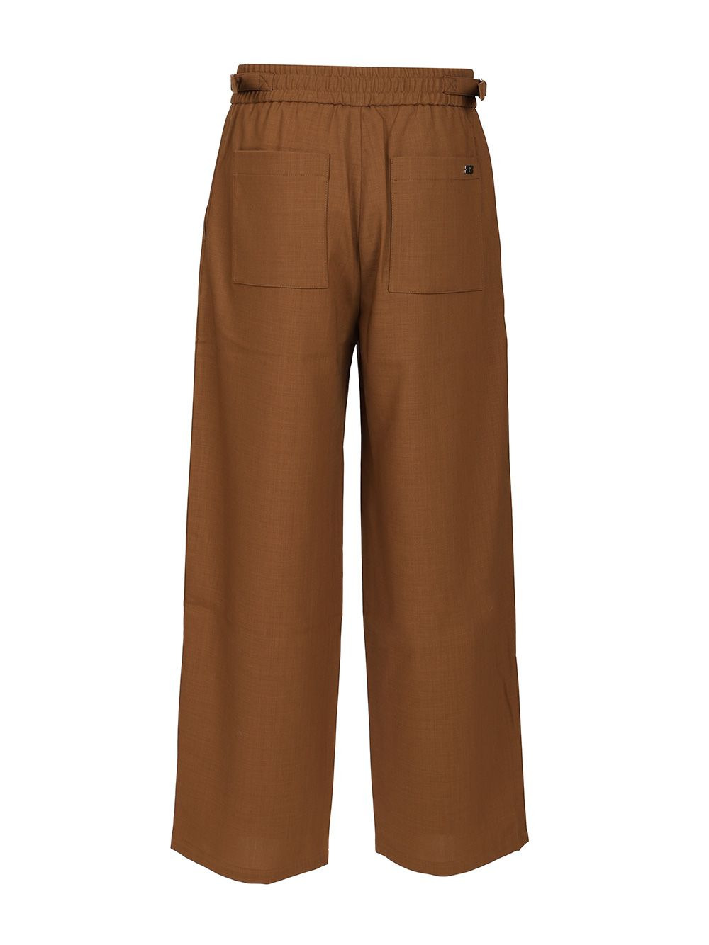 -Pant Elastique Trousers Brown - 2