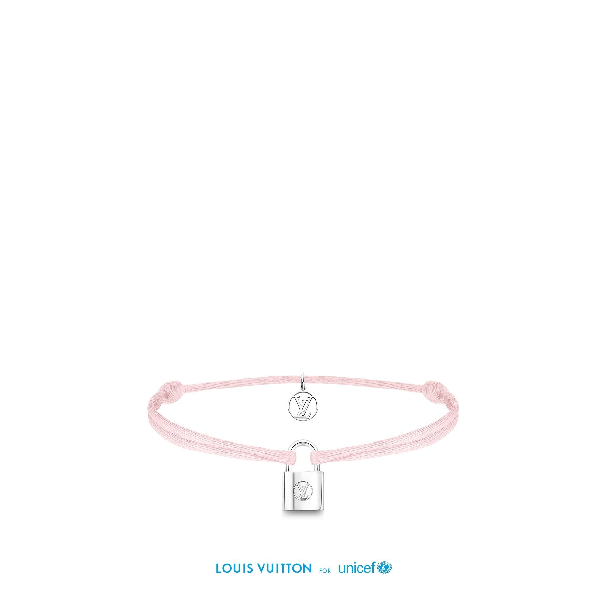 Silver Lockit X Doudou Louis Bracelet, Recycled SiLVer And Organic Cotton Cord - 1