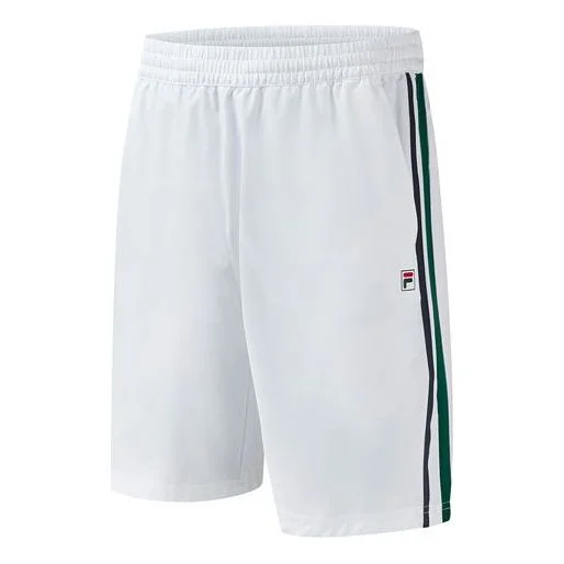 FILA Side Tennis Breathable Woven Five Pants For Men White A11M113361F-WT - 1