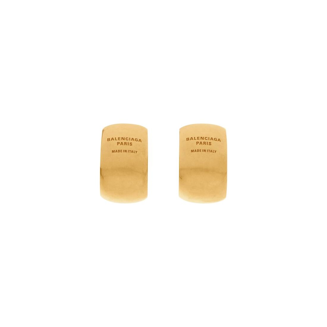 Women's Plated Earrings in Gold - 1