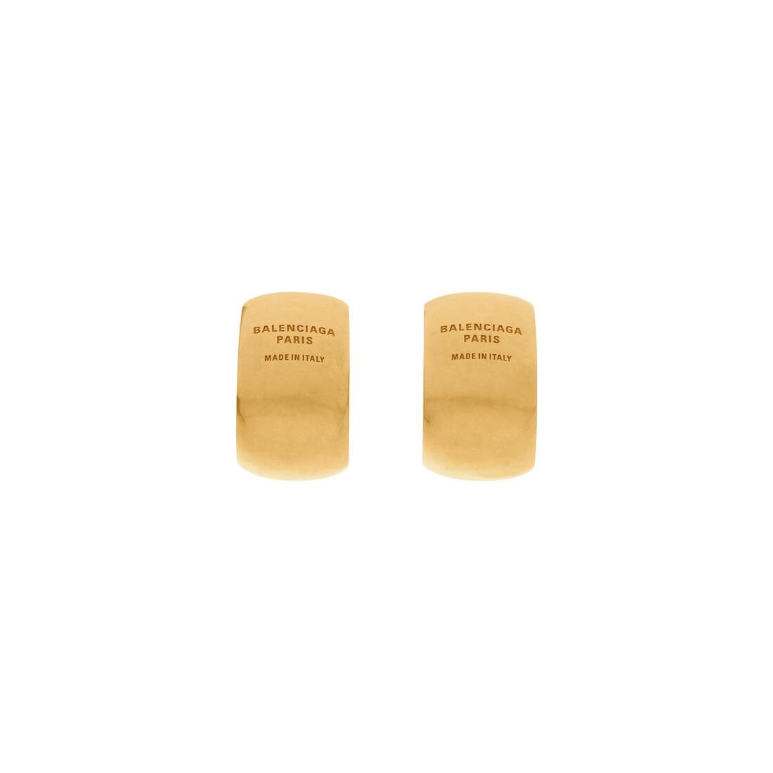 Women's Plated Earrings in Gold - 1