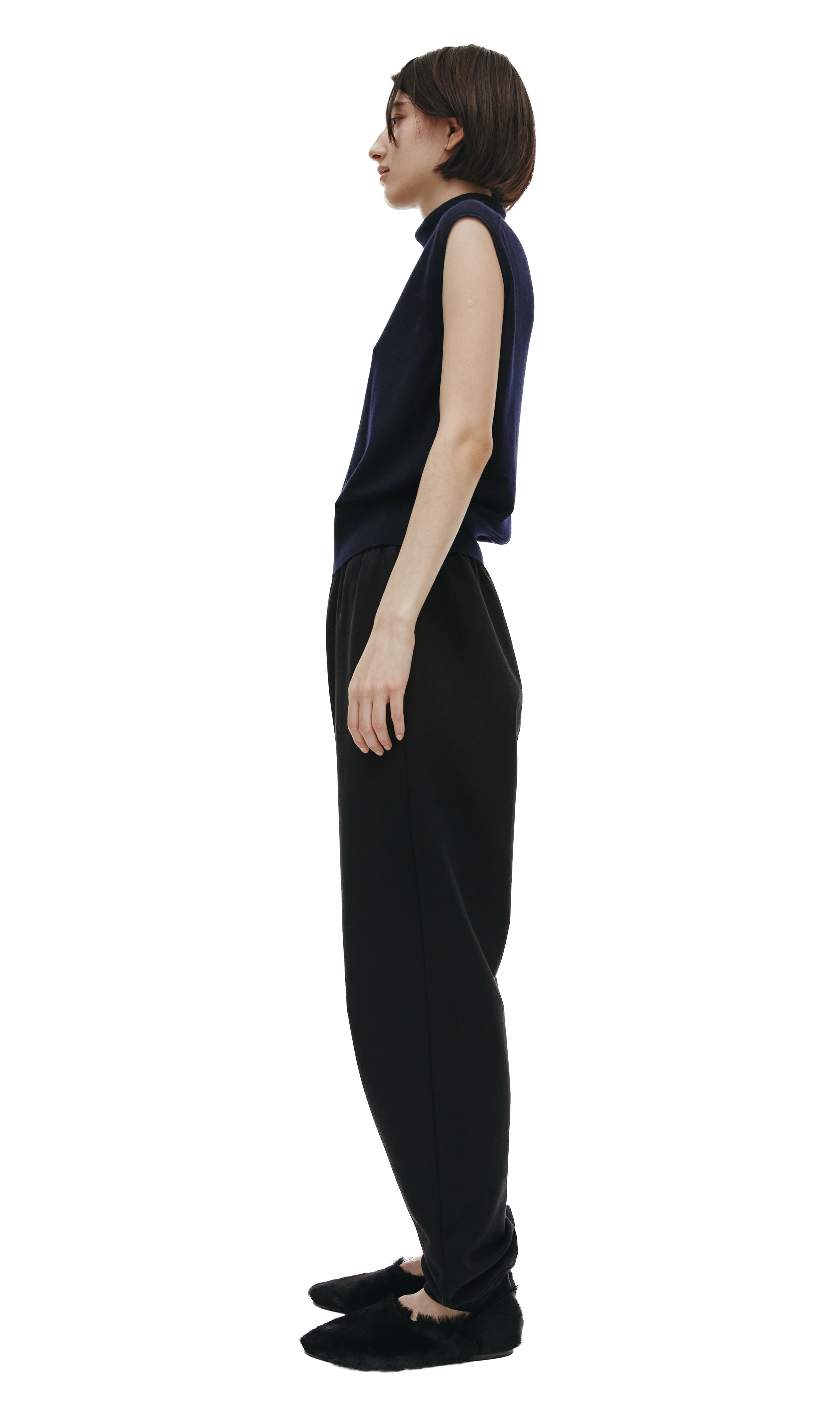LENORA CASHMERE AND WOOL TOP - 4
