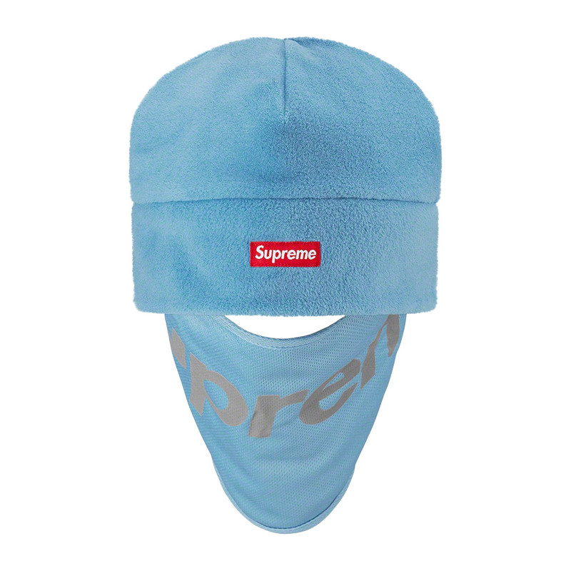 Supreme x Polartec Facemask Beanie 'Dusty Teal' - 1