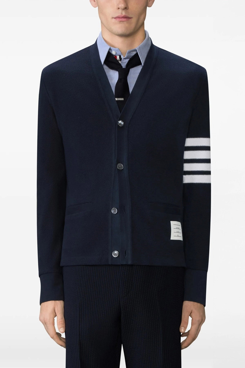 Thom Browne 4BAR cardigan outlook