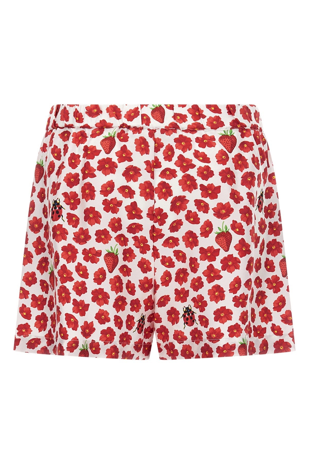 Versace Women 'Strawberry Garden' Shorts - 2