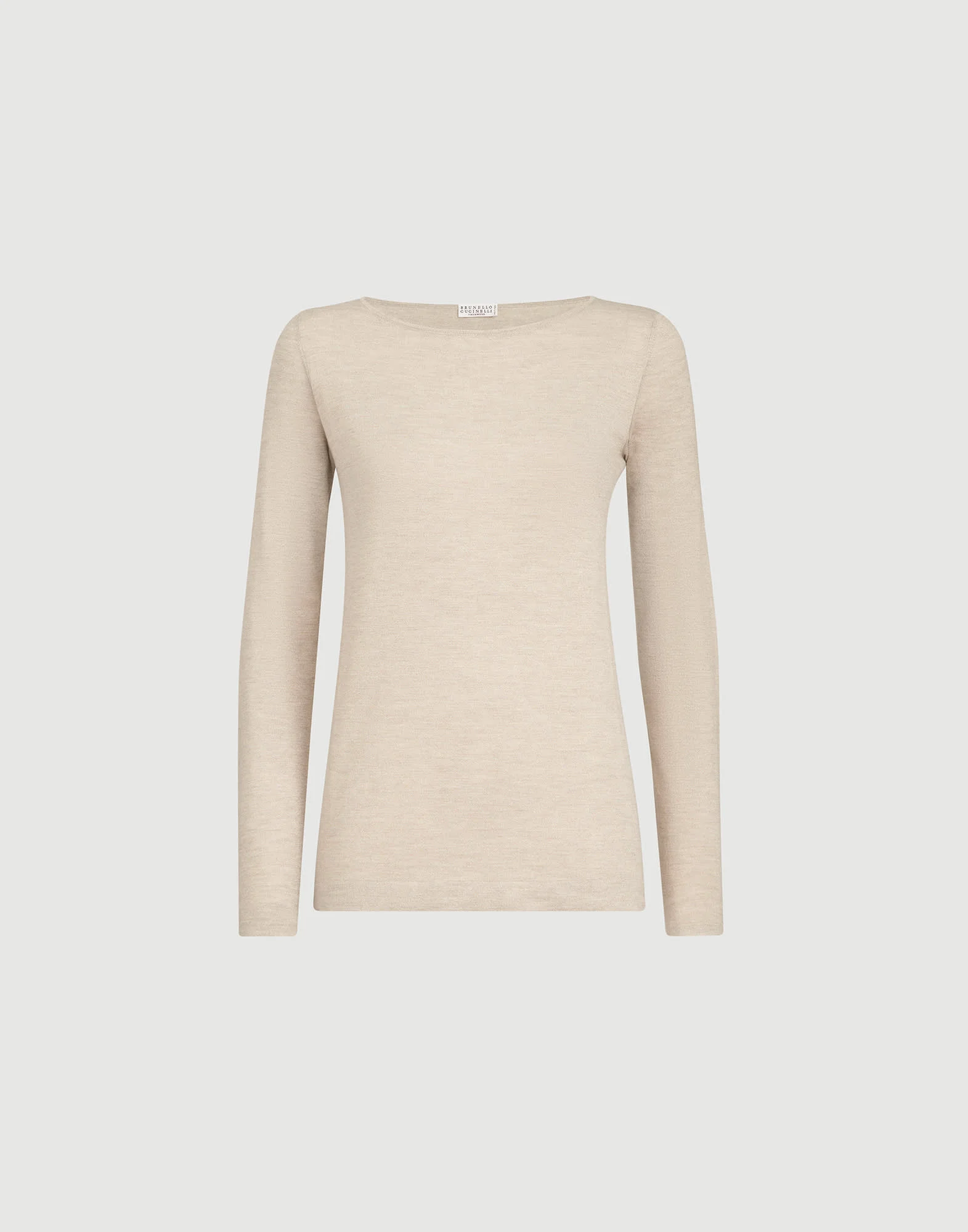 Sparkling cashmere and silk lightweight sweater - 1