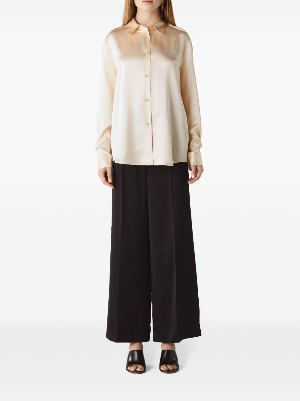 Argo silk-charmeuse shirt - 4