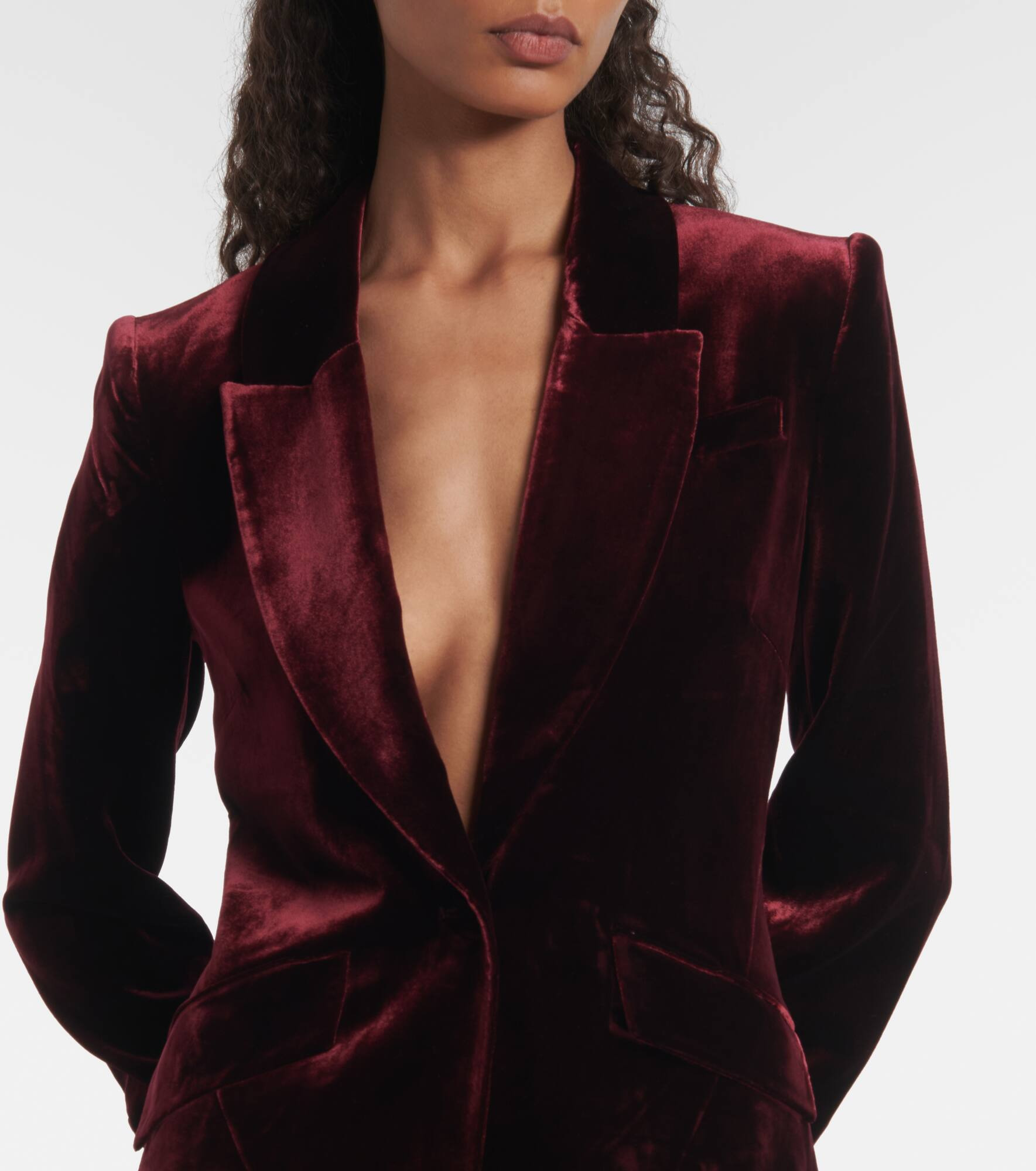 Velvet blazer - 4
