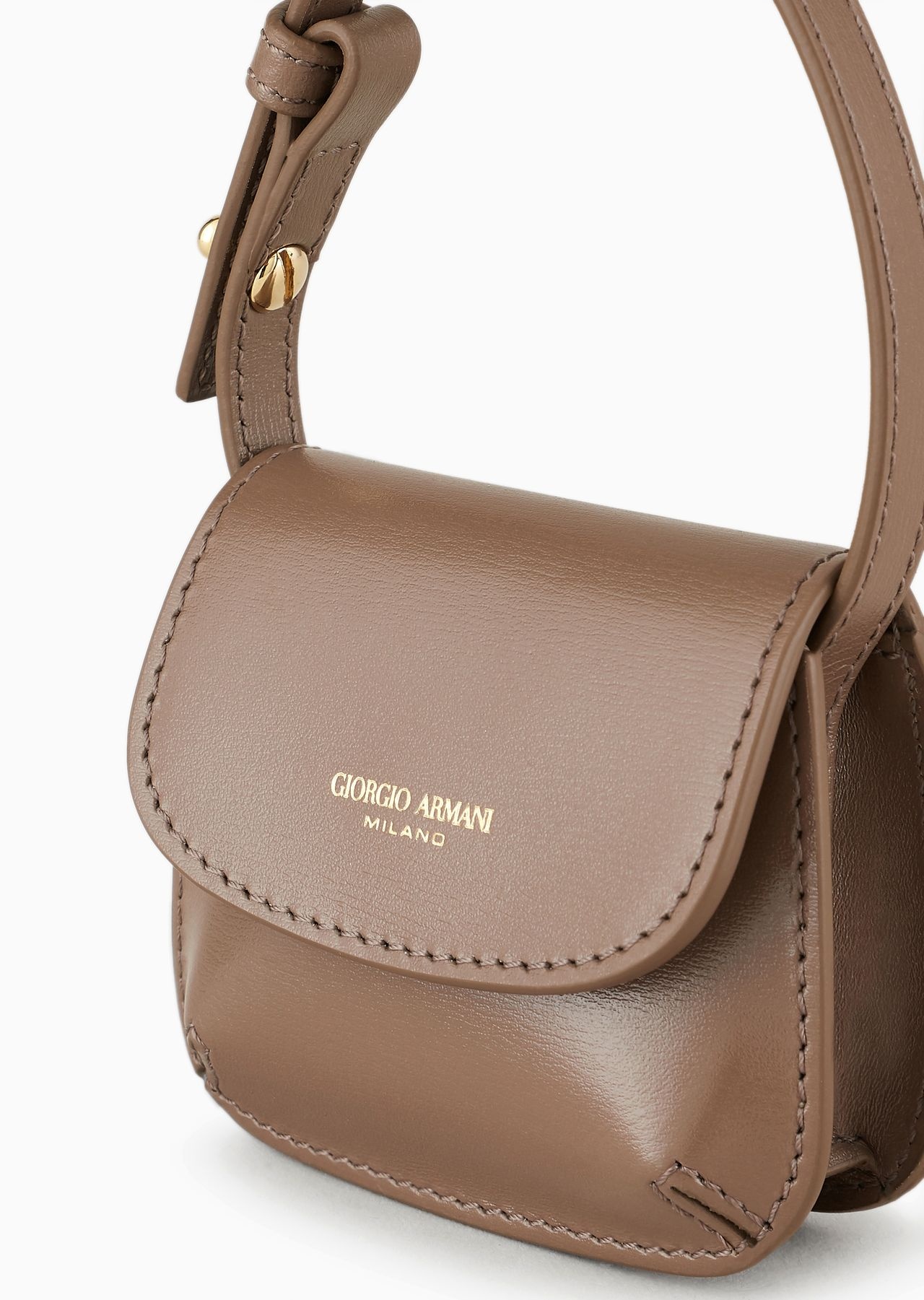 La Prima palmellato leather mini-charm - 5